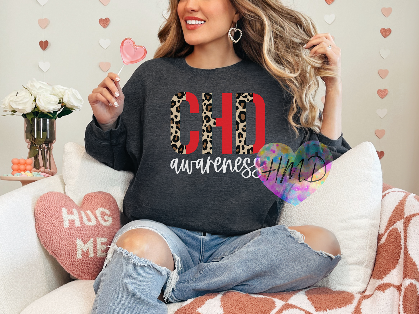 Cheetah CHD Awareness Shirt – Bold Heart Mom Style
