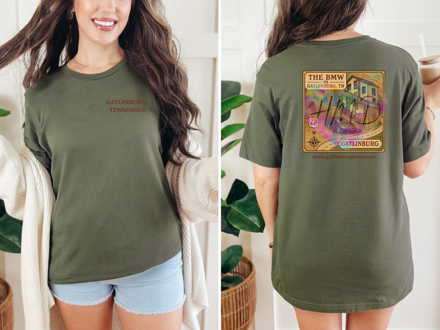 ICONIC Gatlinburg BMW Tee
