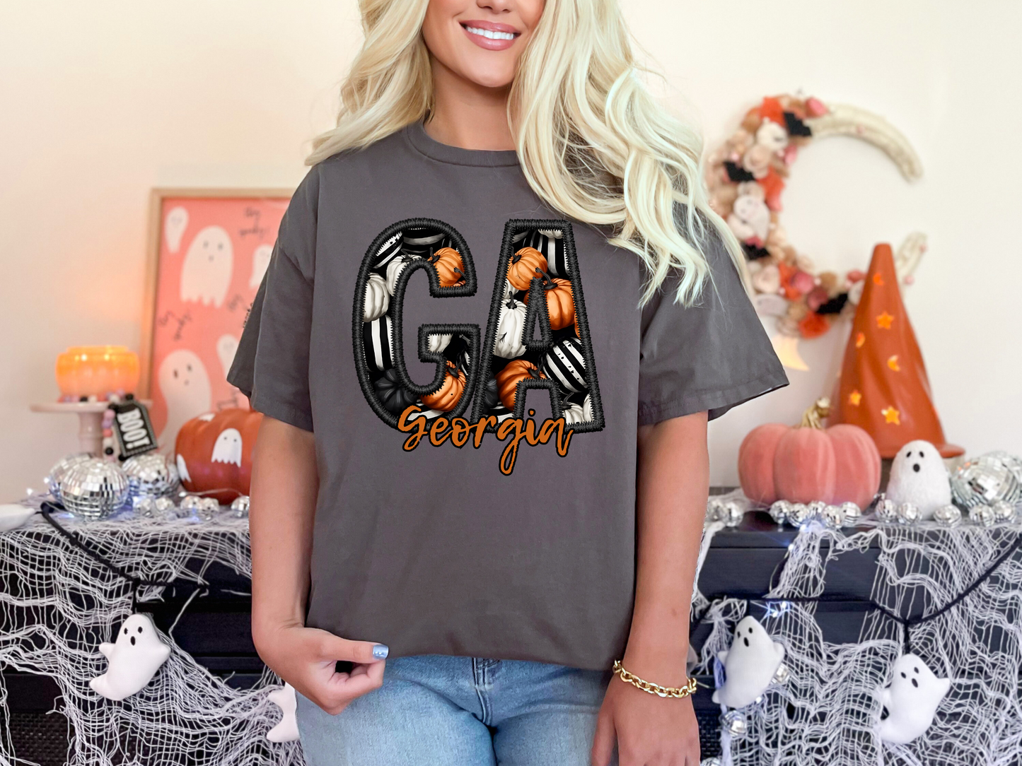 State Pumpkin Patch T-Shirt β Fall Yβall Vibes for each State ππ