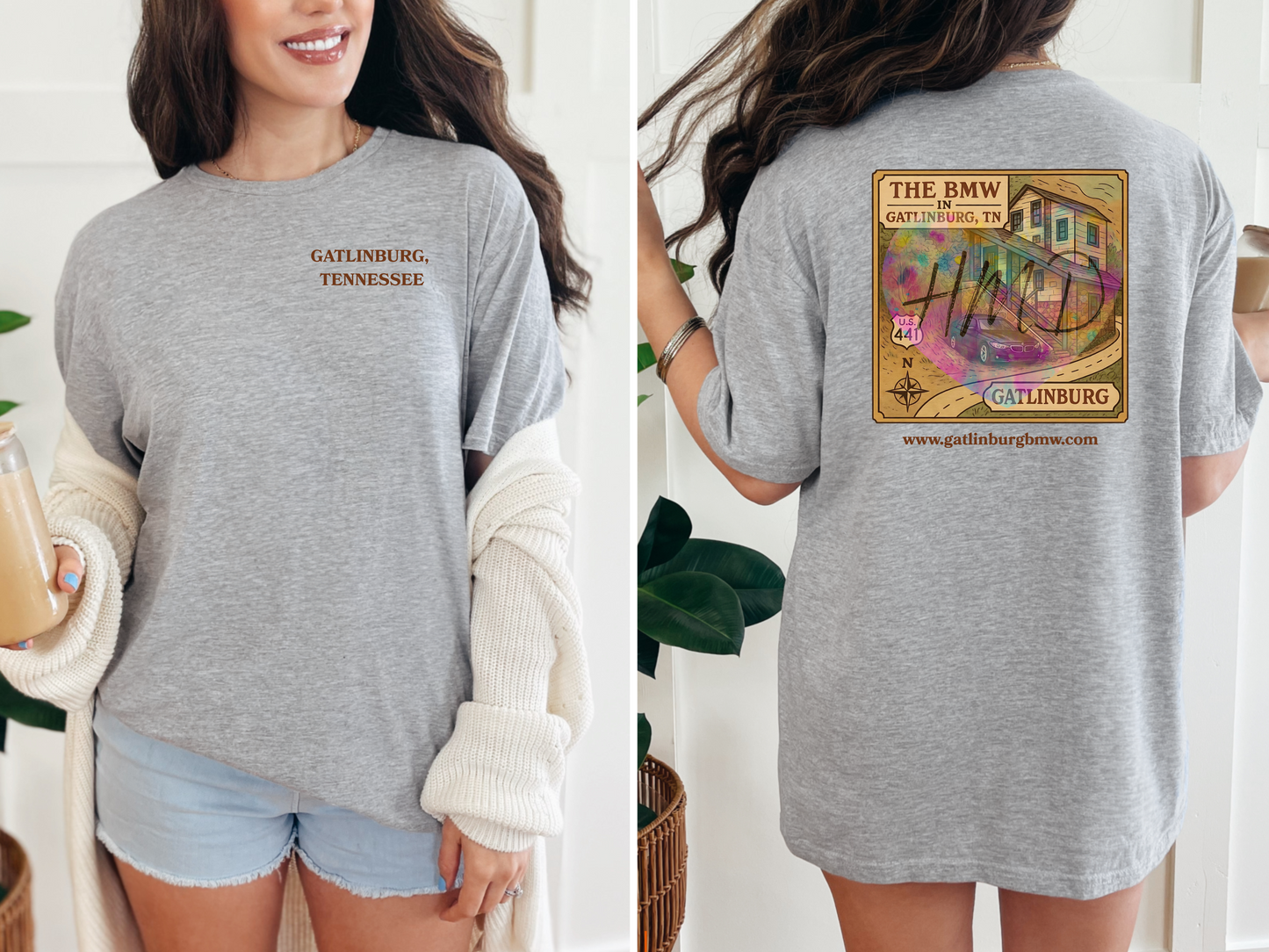 ICONIC Gatlinburg BMW Tee