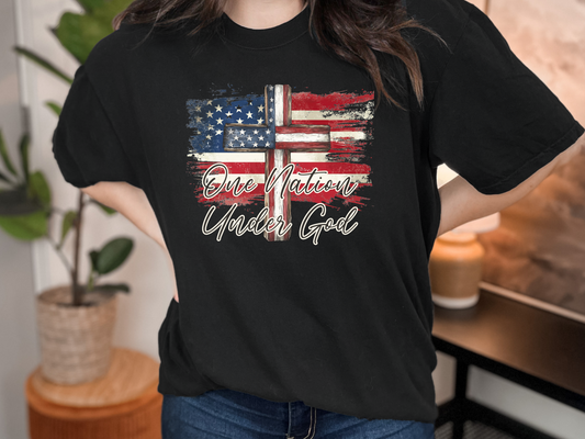 One Nation Under God T-Shirt: A Bold Declaration of Faith and Freedom