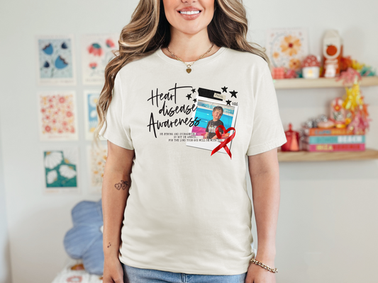 Heart Disease Awareness T-Shirt: A Tribute to Love, Courage, and Strength