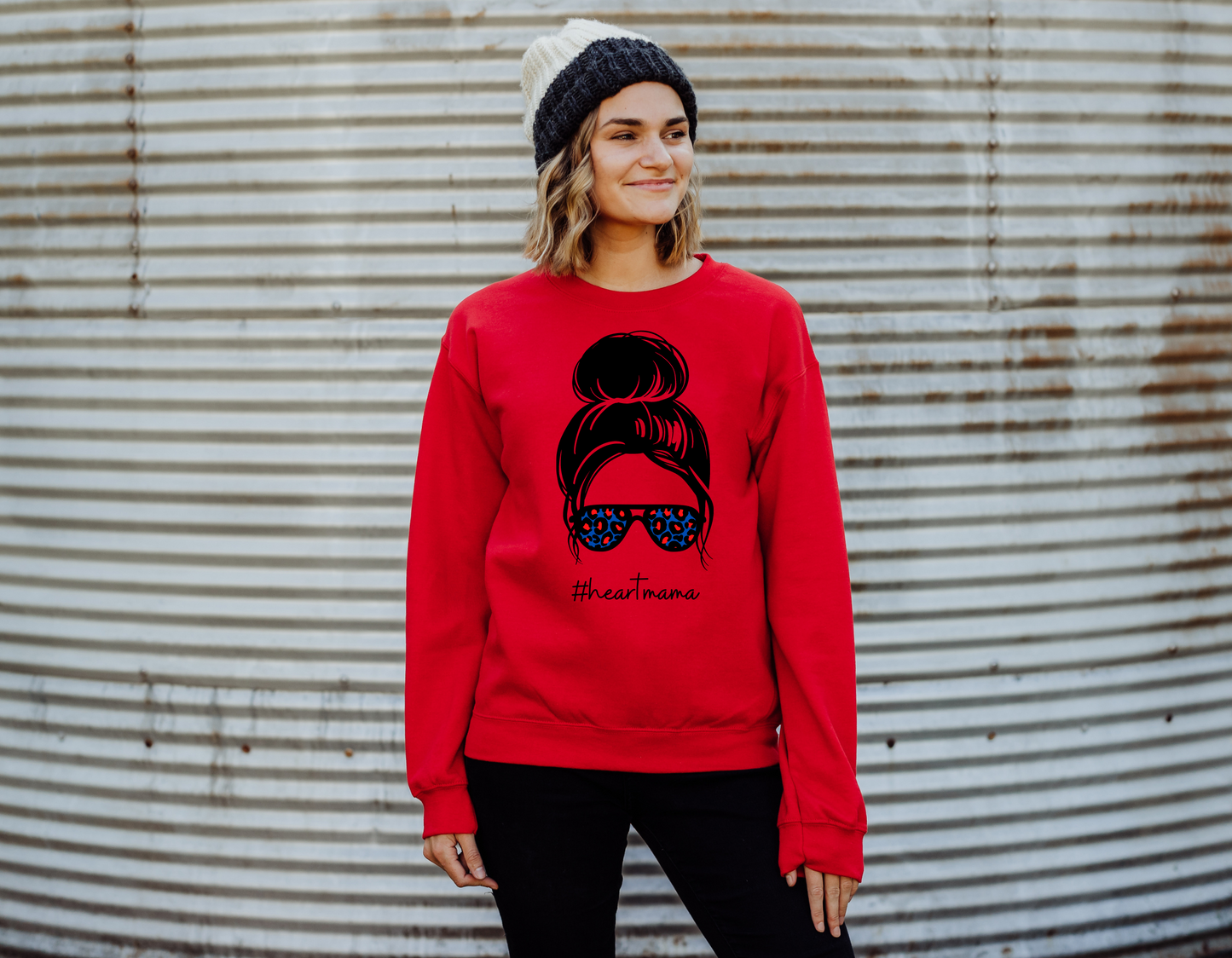 Stay Warm/Cool and Comfortable with Our Heat Mama Shirt - Perfect for CHD Moms On-the-Go