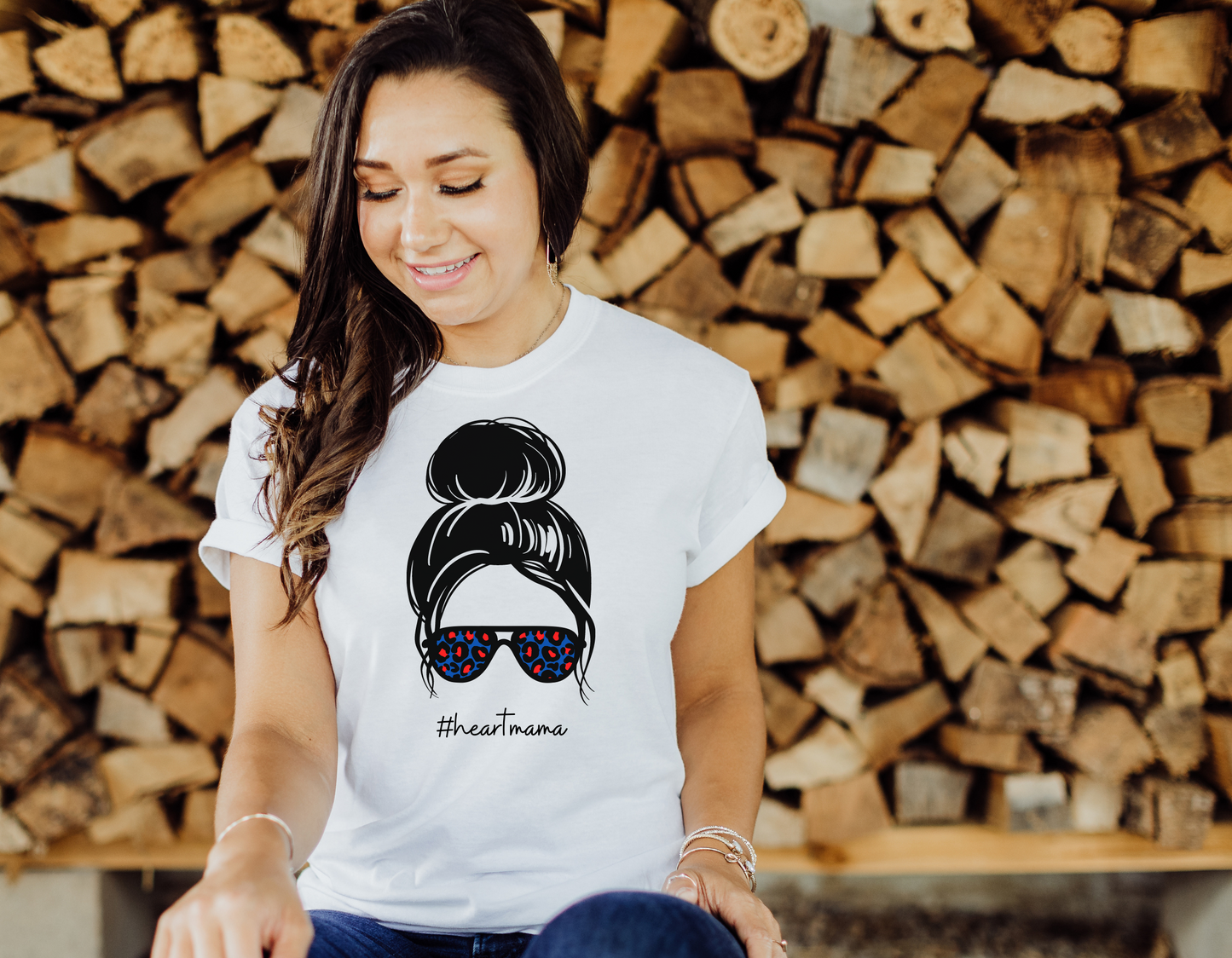 Stay Warm/Cool and Comfortable with Our Heat Mama Shirt - Perfect for CHD Moms On-the-Go
