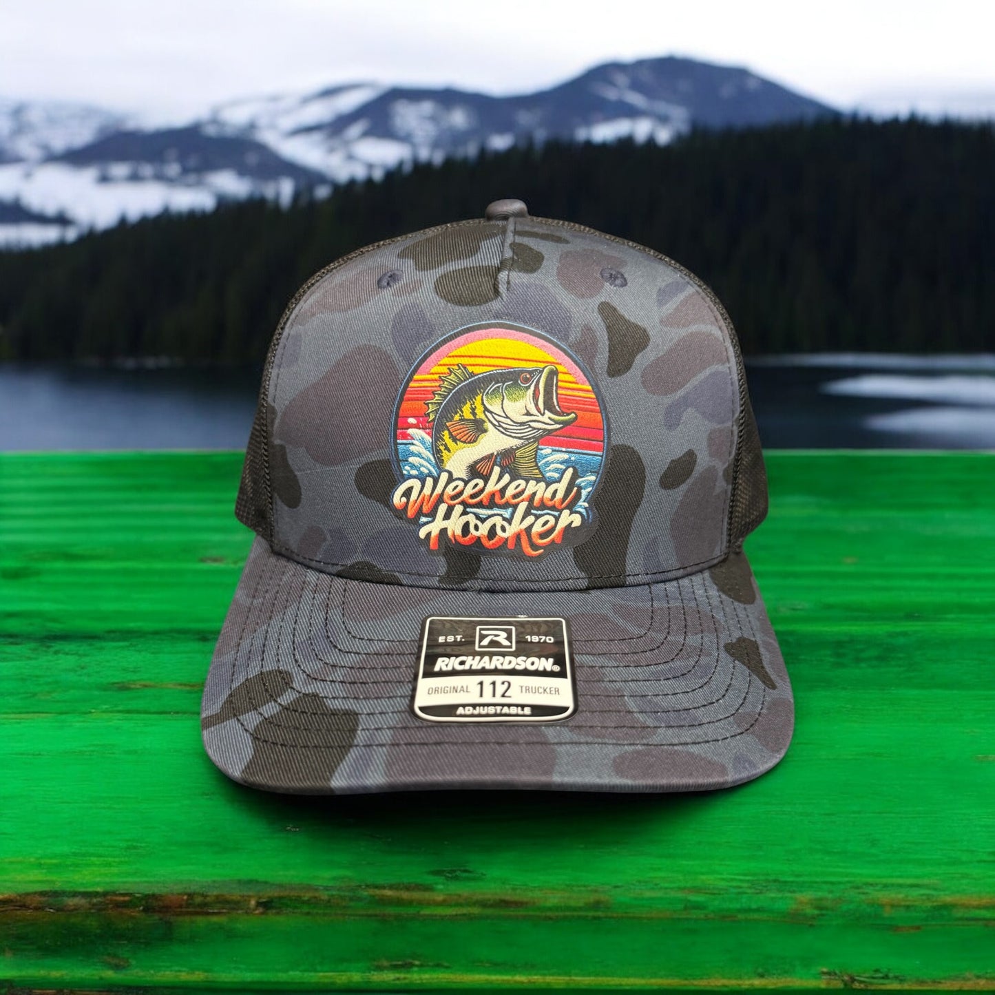Weekend Hooker Trucker Hat – Hook, Line, and Swagger 🎣🧢
