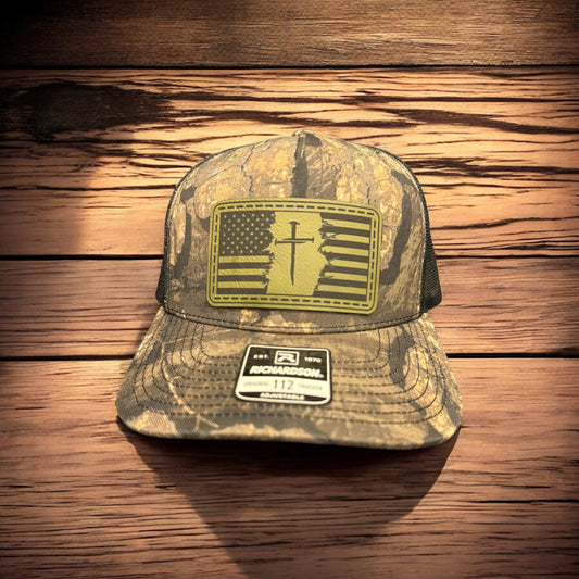 Faith & Freedom Trucker Hat – American Grit with a Purpose