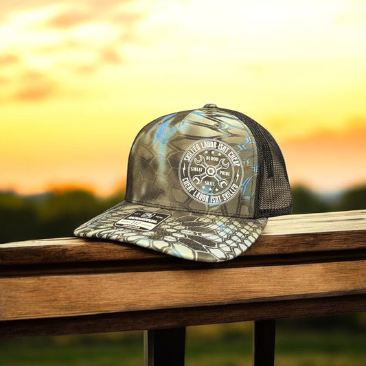 Skilled Labor Trucker Hat – Blood, Sweat, Skill & Pride