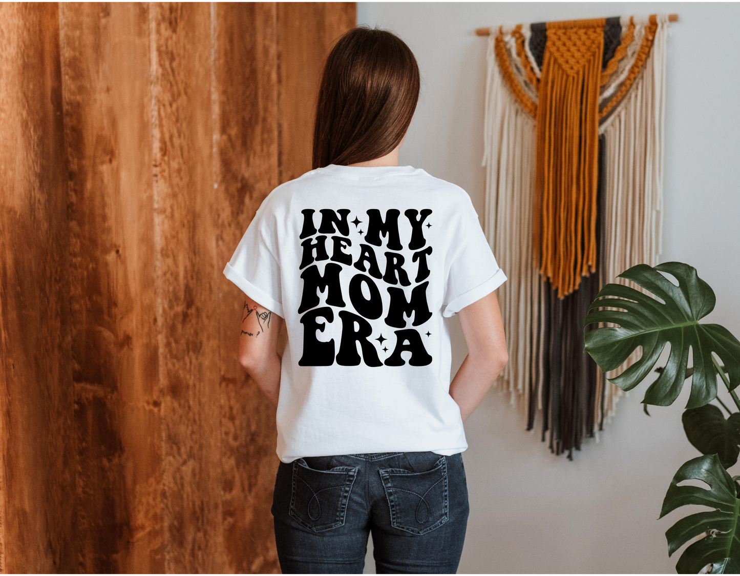 In My Heart Mom Era T-Shirt: Celebrate Motherhood and Nostalgia - Order Now!