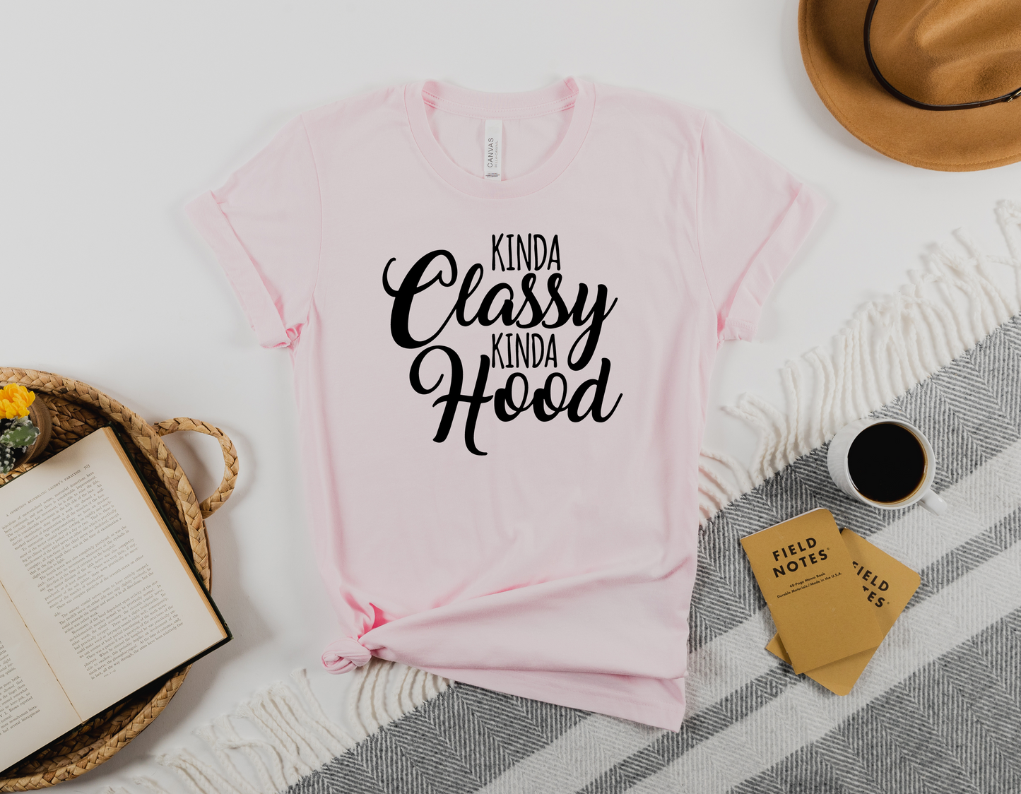 Embrace Your Unique Style with Our 'Kinda Classy, Kinda Hood' T-Shirt - Order Now!