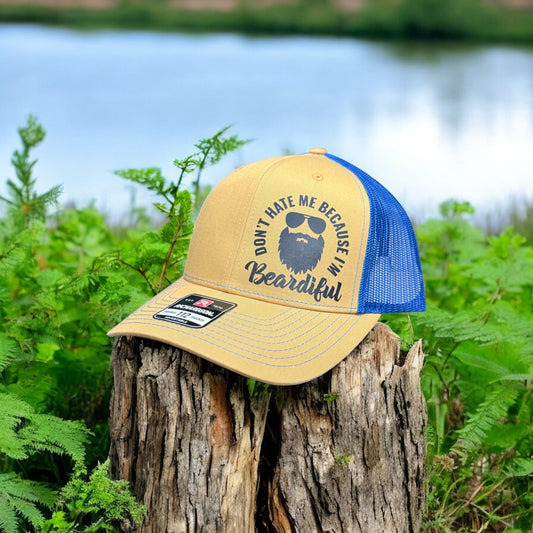 Don’t Hate Me Because I’m Beardiful Trucker Hat