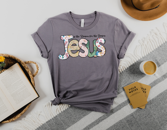 Celebrate the True Meaning of Christmas with Our 'Jesus is the Reason for the Season' T-Shirt - Order Now!