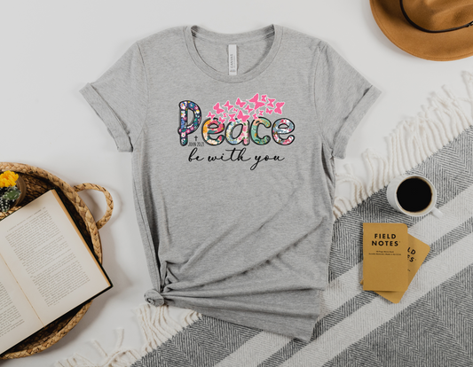 Experience Peace and Serenity with Our John 20:21 'Peace Be With You' T-Shirt - Order Now!