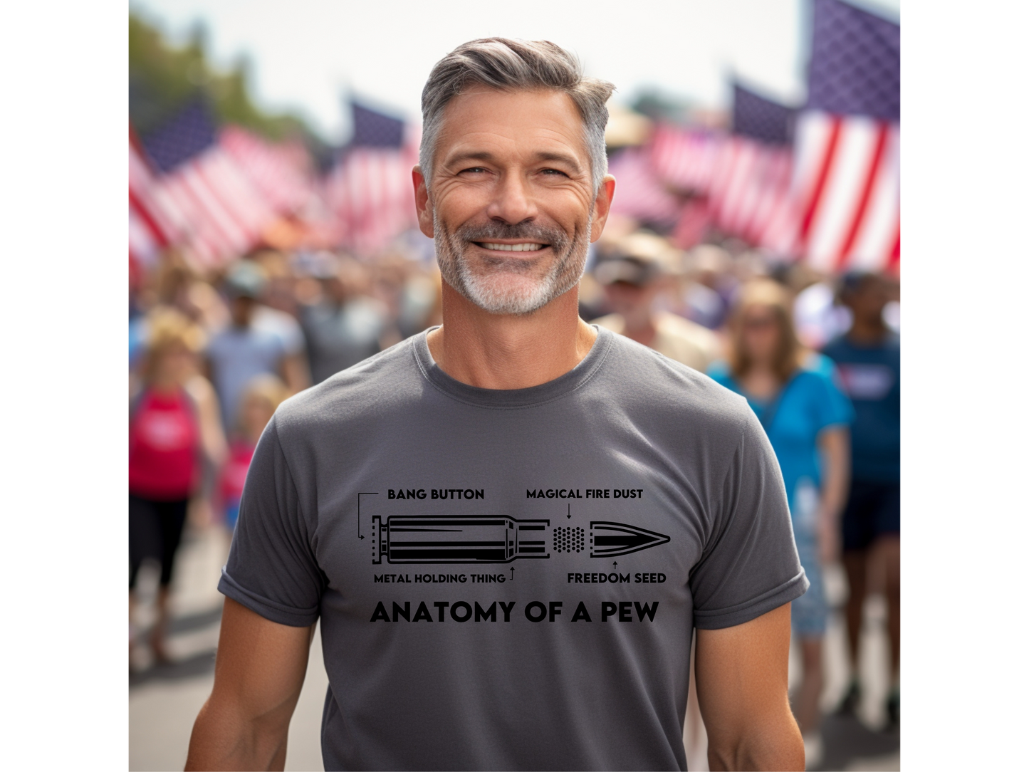 Anatomy of a Pew T-Shirt