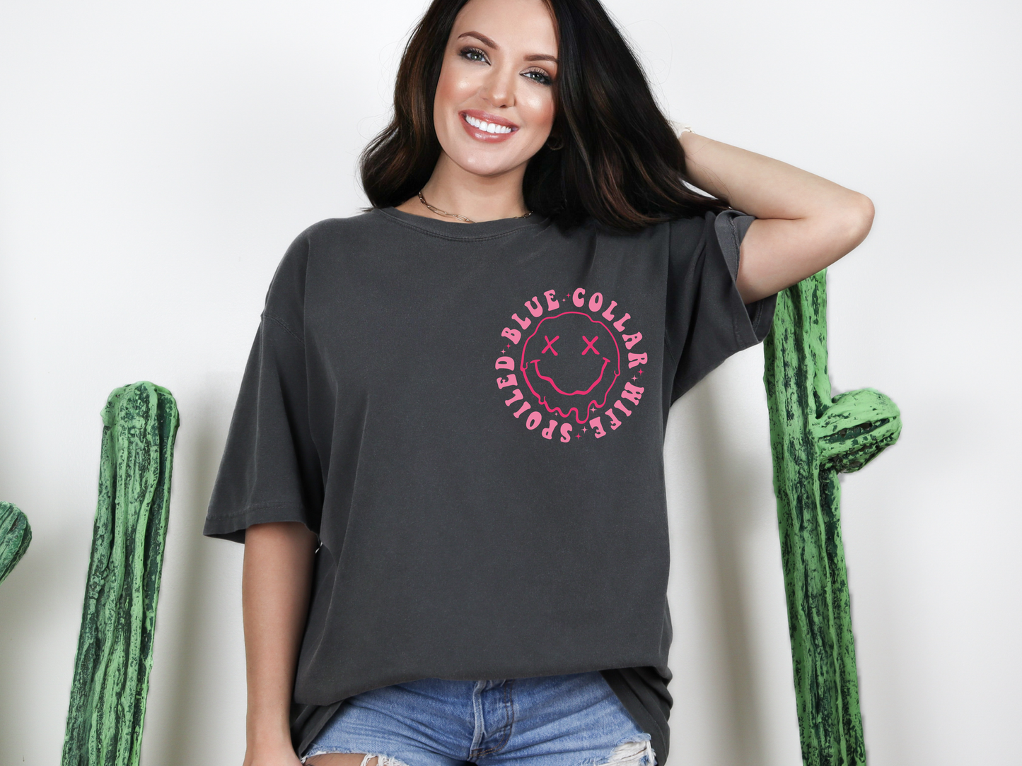 Spoiled Blue Collar Wife T-Shirt