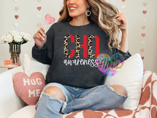 Cheetah CHD Awareness Shirt – Bold Heart Mom Style