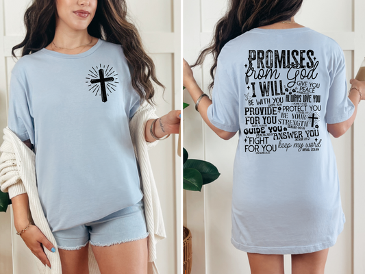 Promises from God Christian T-Shirt