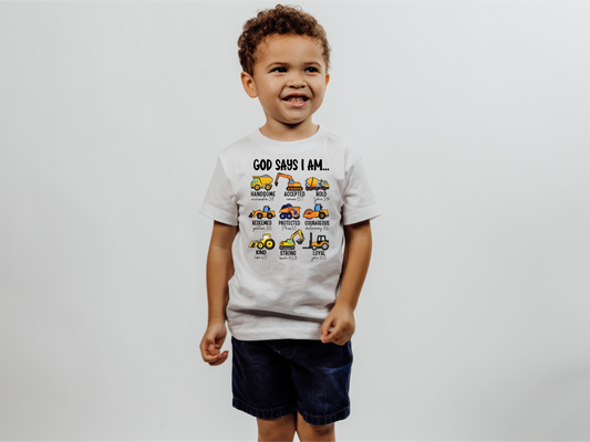 God Says I Am... T-Shirt (Boy's Edition)