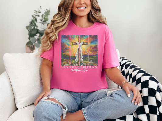 Beautiful "He Is Risen" Shirt