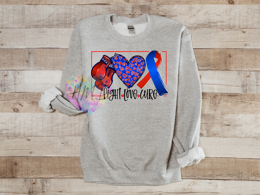 Fight • Love • Cure CHD Awareness Shirt