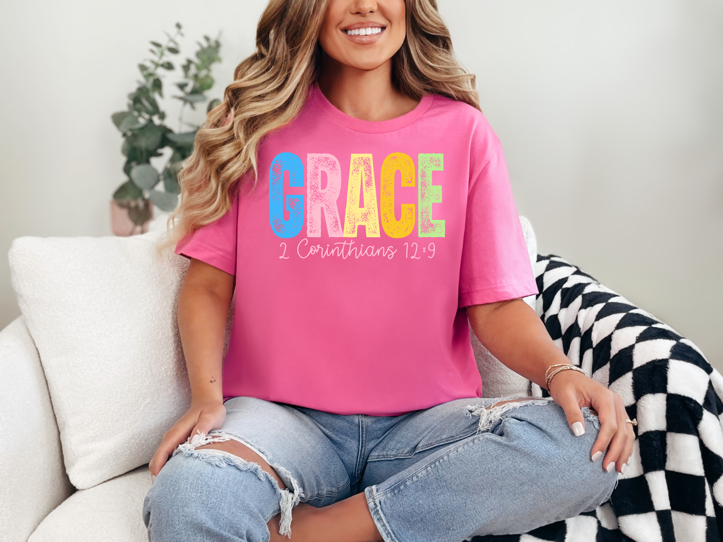 Faith Over Fear T-Shirt Collection – BLESSED • HOPE • GRACE • PRAY