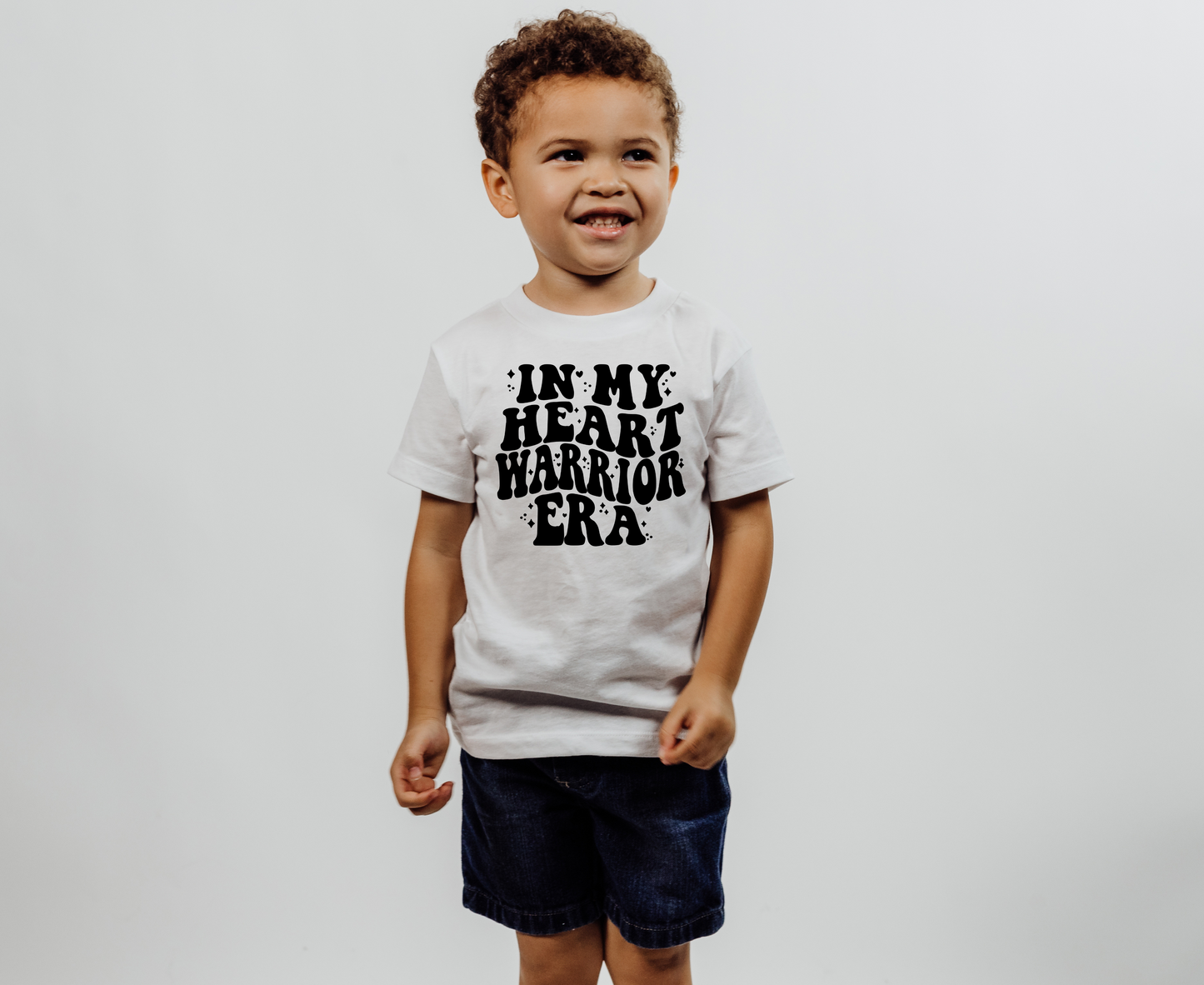 In My Heart Warrior Era – Kids CHD Awareness T-Shirt