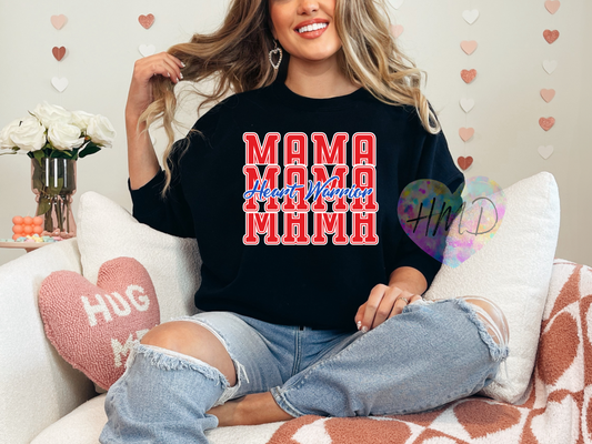 Heart Warrior Mama Shirt – Bold & Brave CHD Awareness