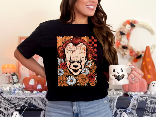 Spooky Floral Slasher Collection T-Shirts