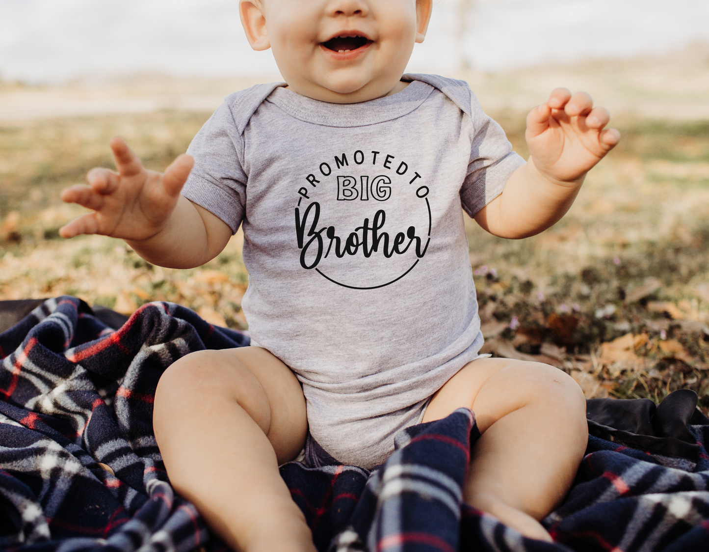 Celebrate the Joy of Becoming a Big Brother with Our Promoted to Big Brother T-Shirt/Onesie