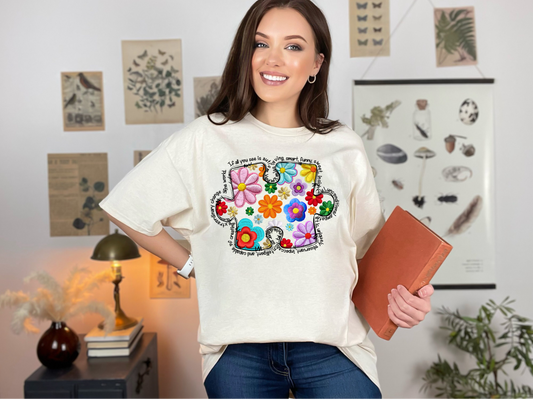 Autism Flower T-Shirt