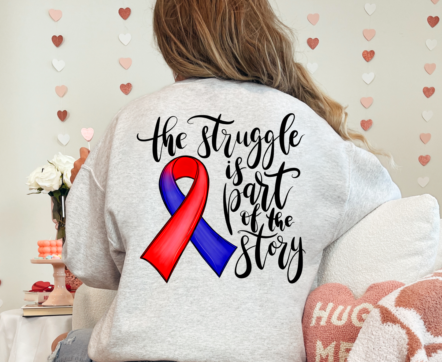 CHD Awareness Shirt – The Struggle Is Part of the Story