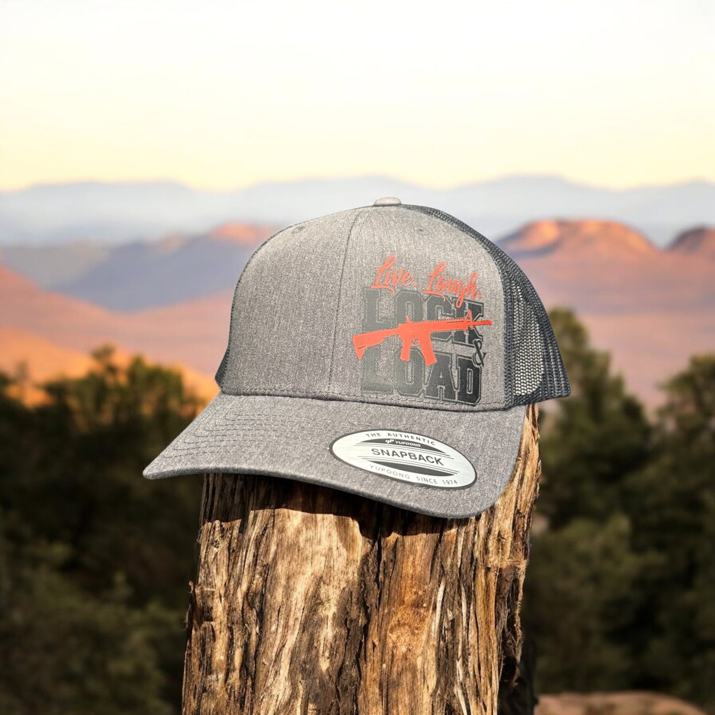 Live Laugh Lock & Load Snapback Hat