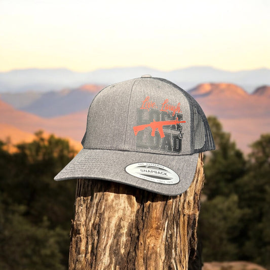 Live Laugh Lock & Load Snapback Hat
