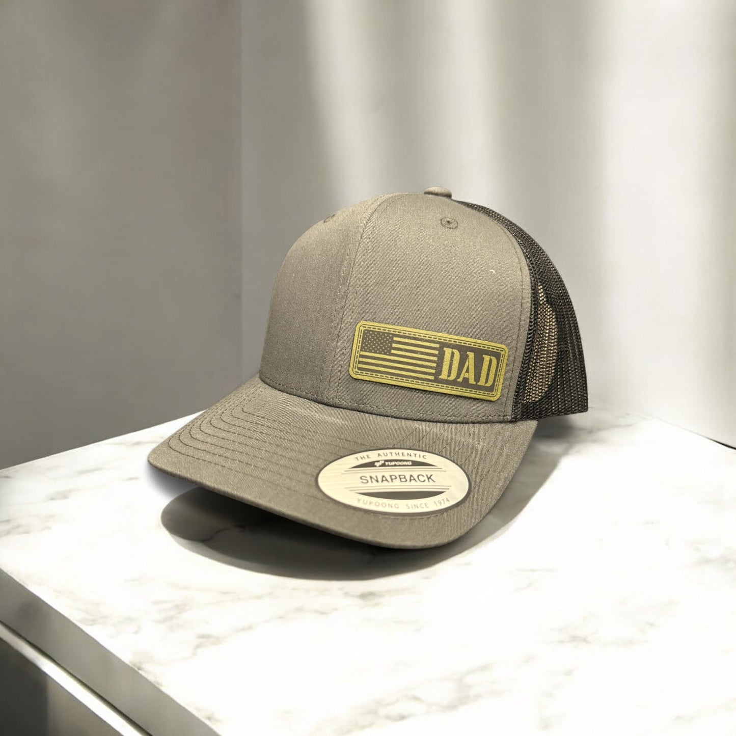 Patriotic Dad Snapback Hat – Built for the Father Figure with Backbone