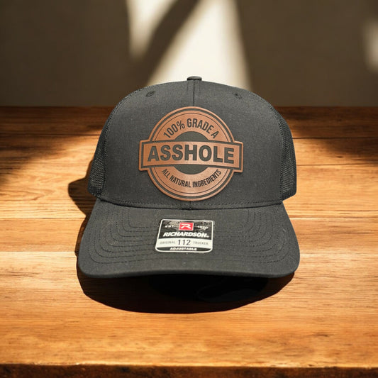 100% Grade A Asshole Trucker Hat – All Natural Ingredients