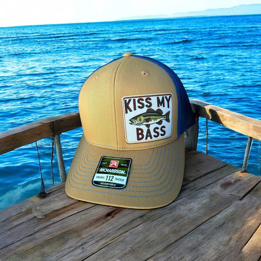Kiss My Bass Trucker Hat