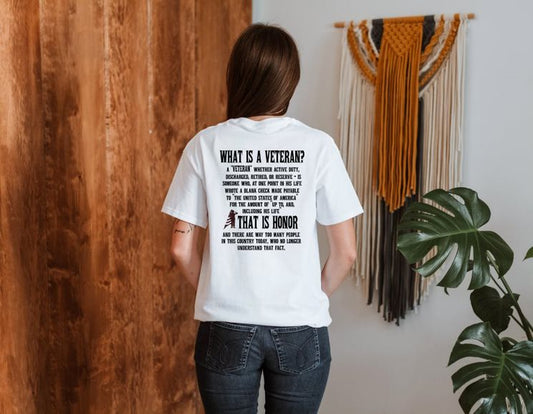 What Is A Veteran T-Shirt