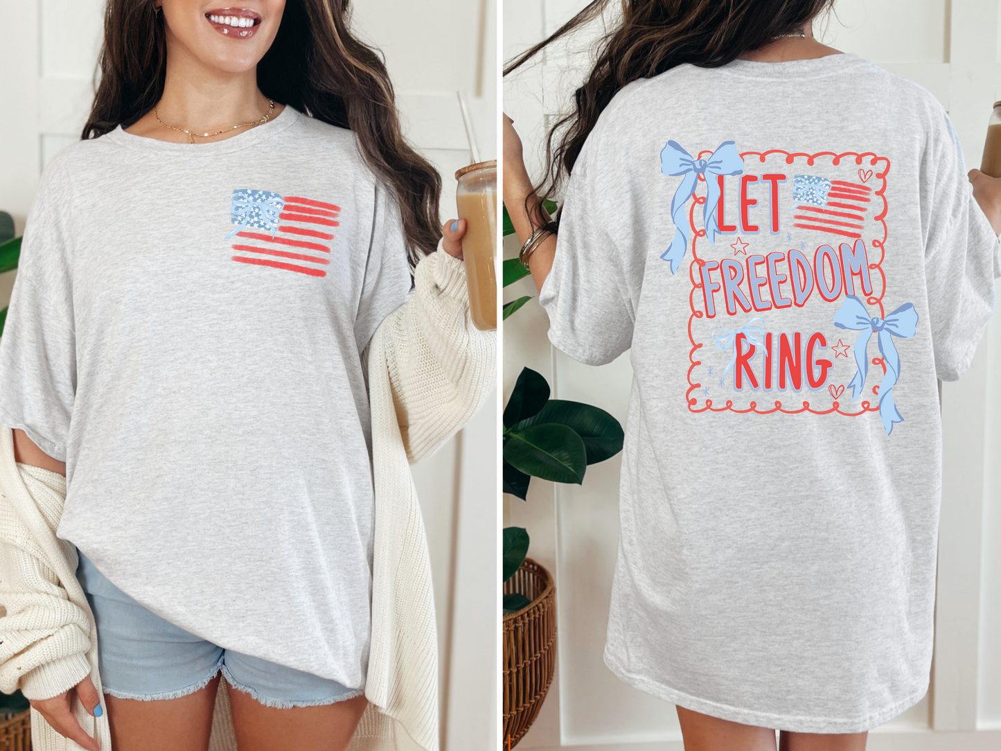 Let Freedom Ring T-Shirt: Sweet Land of Liberty Meets Southern Charm