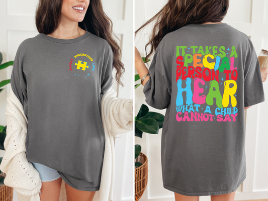 Special Person Tee: A Heartfelt Tribute to Autism Awareness