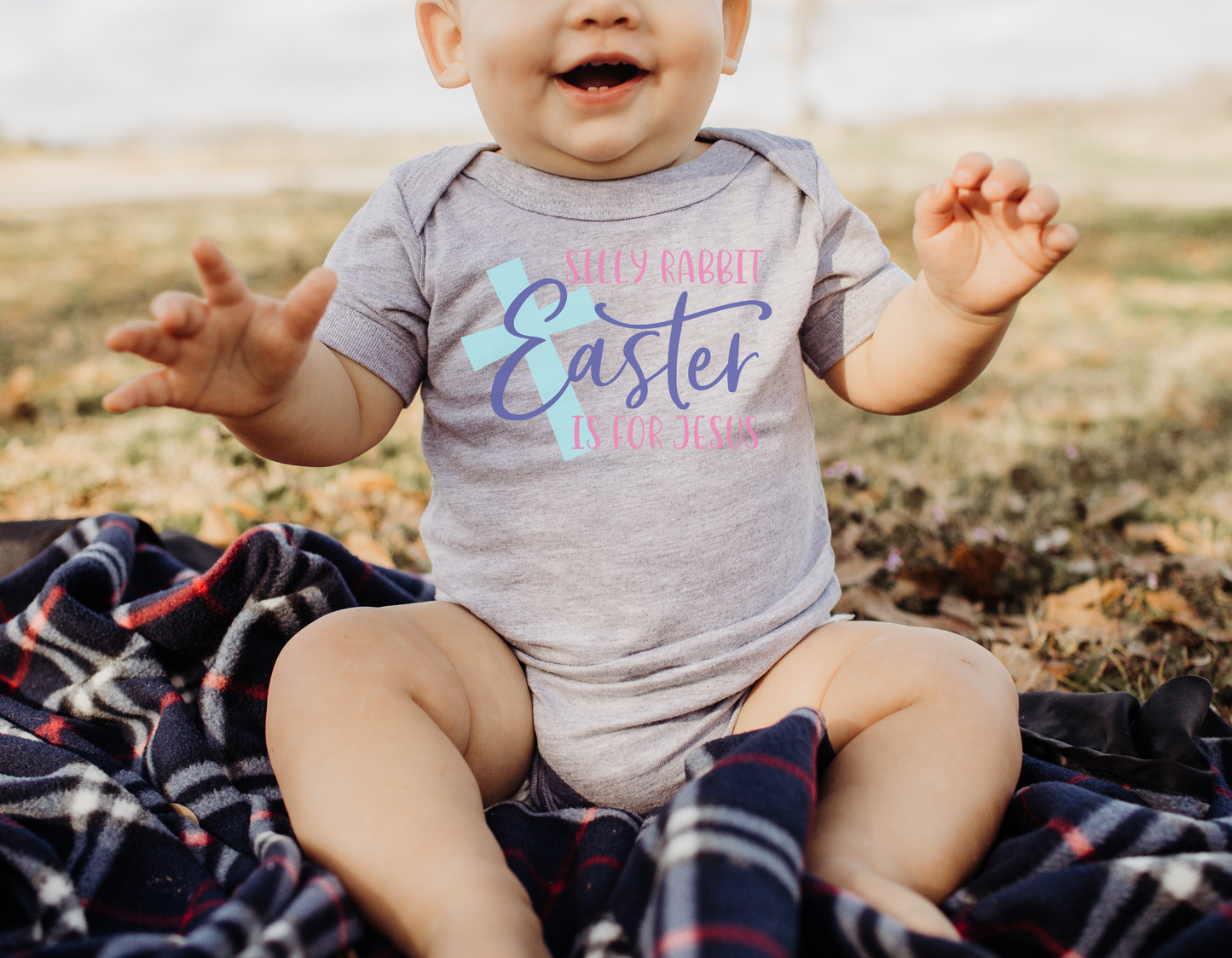 Get Your Kids in the Easter Spirit with Our 'Silly Rabbit, Easter Is for Jesus' Shirts: Perfect for Celebrating the True Meaning of Easter