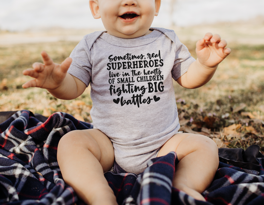 Honor Real Superheroes: Show Support for Children Fighting Big Battles with a Heartwarming T-Shirt