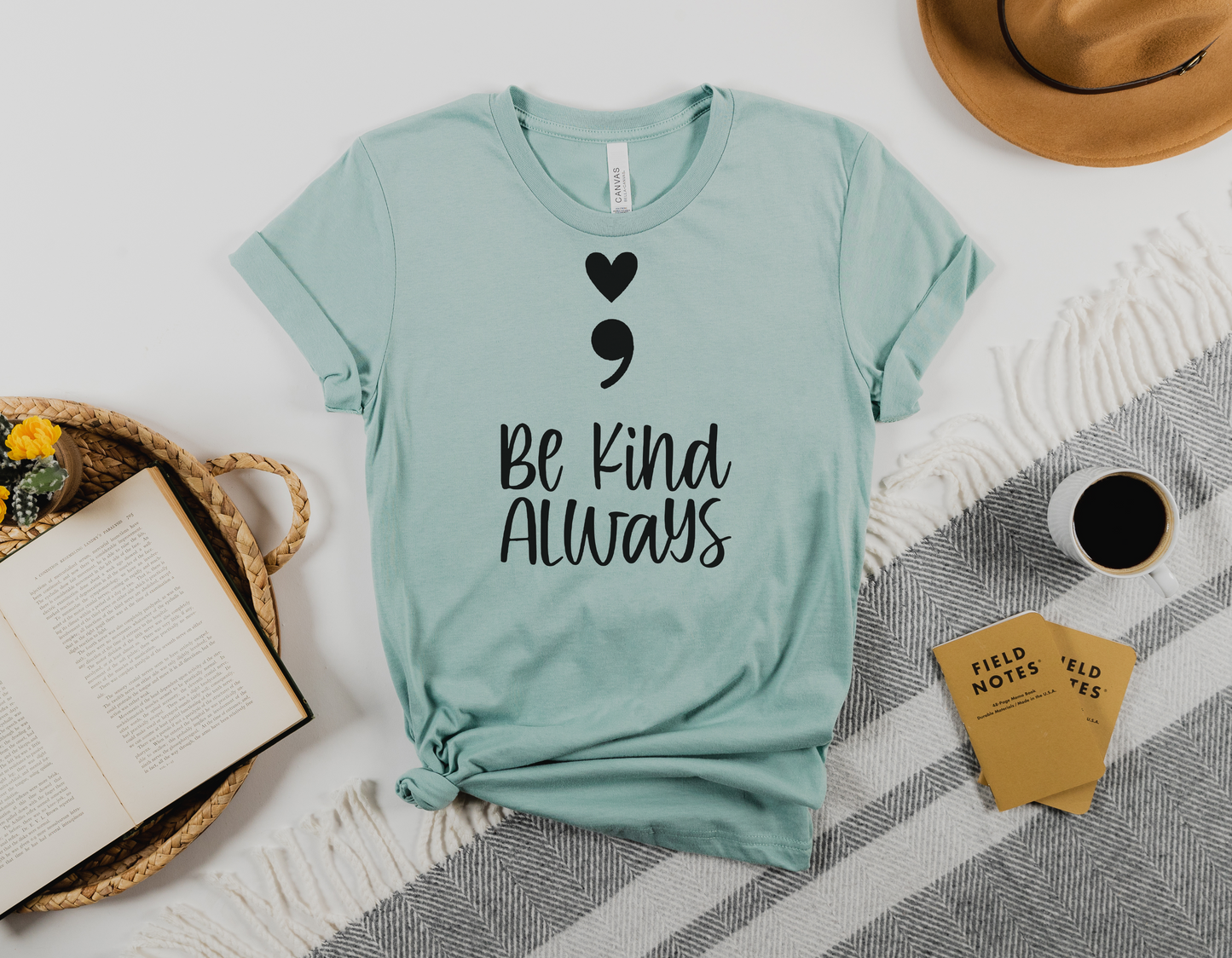 "Be Kind Always" T-Shirt: Spread Love and Positivity with Our Stylish Tee!