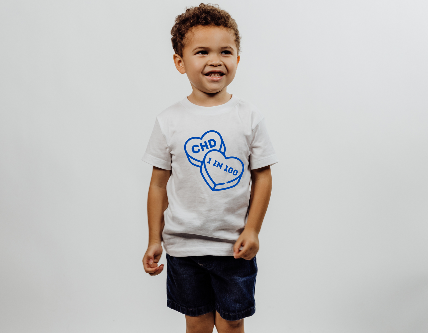 CHD Candy Hearts T-Shirt - Show Your Support for Congenital Heart Defects in Style