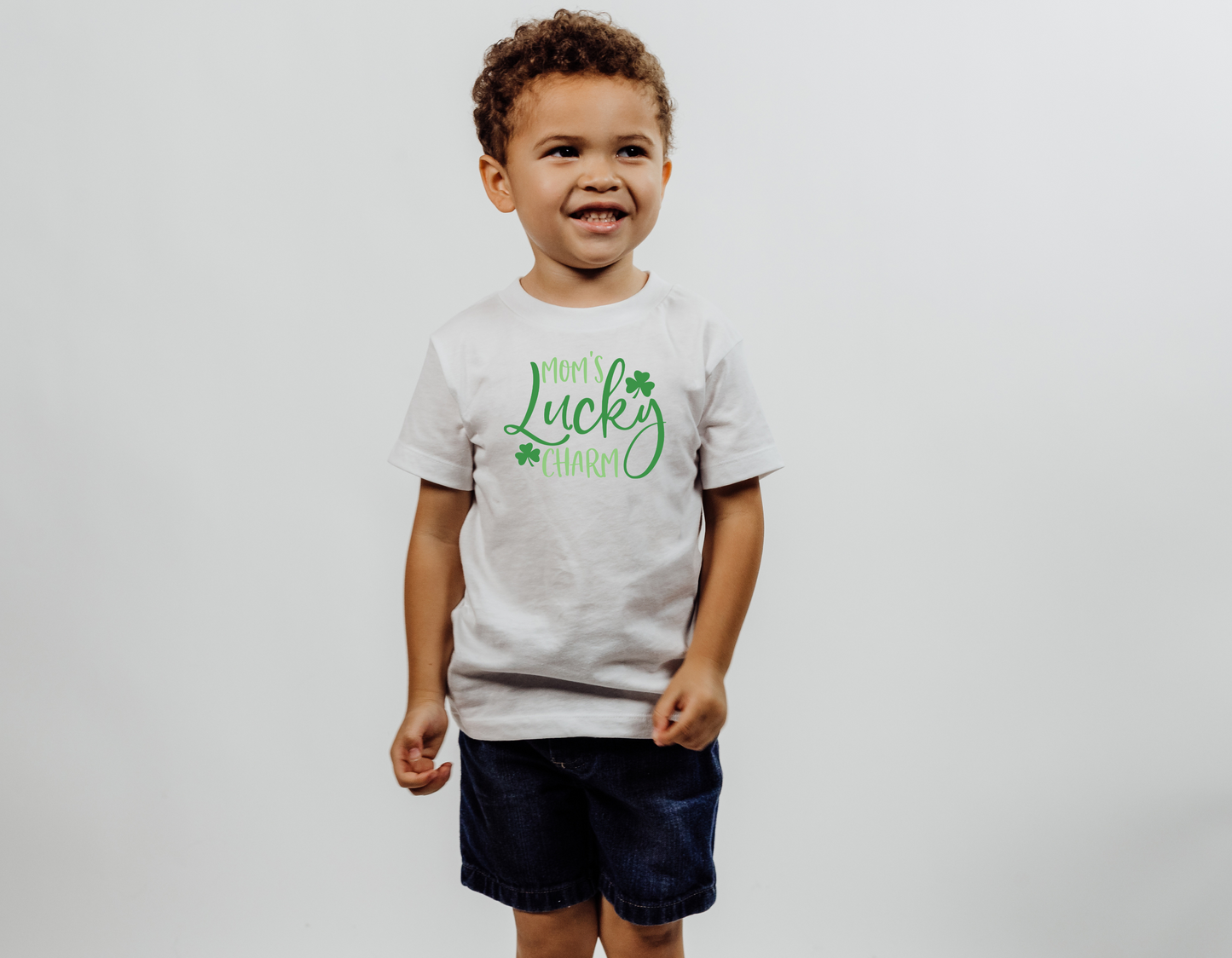 Celebrate St. Patrick's Day in Style with Our Mom's Lucky Charm T-Shirt - A Perfect Gift for Mother