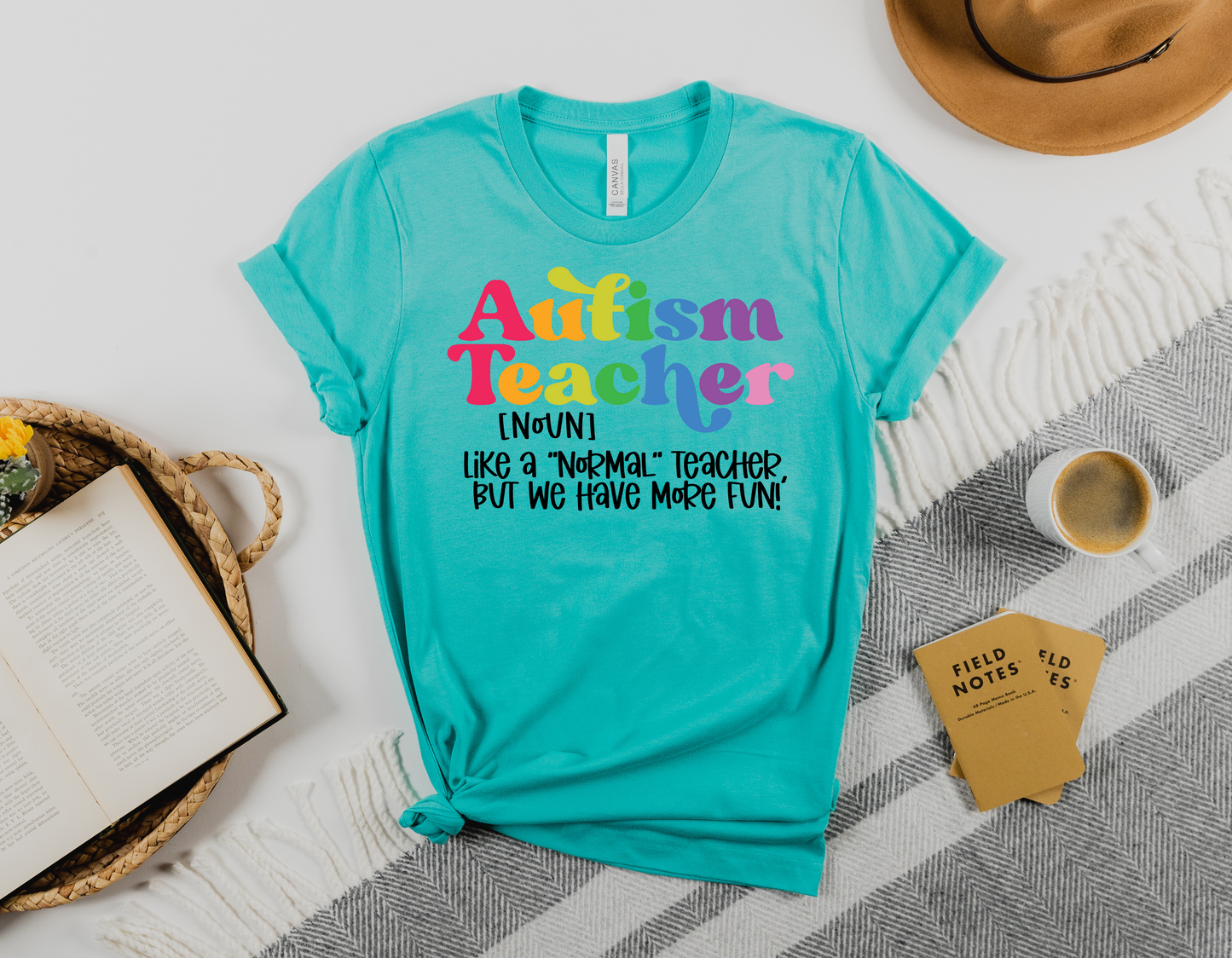 Celebrate Diversity in the Classroom with Our Colorful Autism Teacher T-Shirt