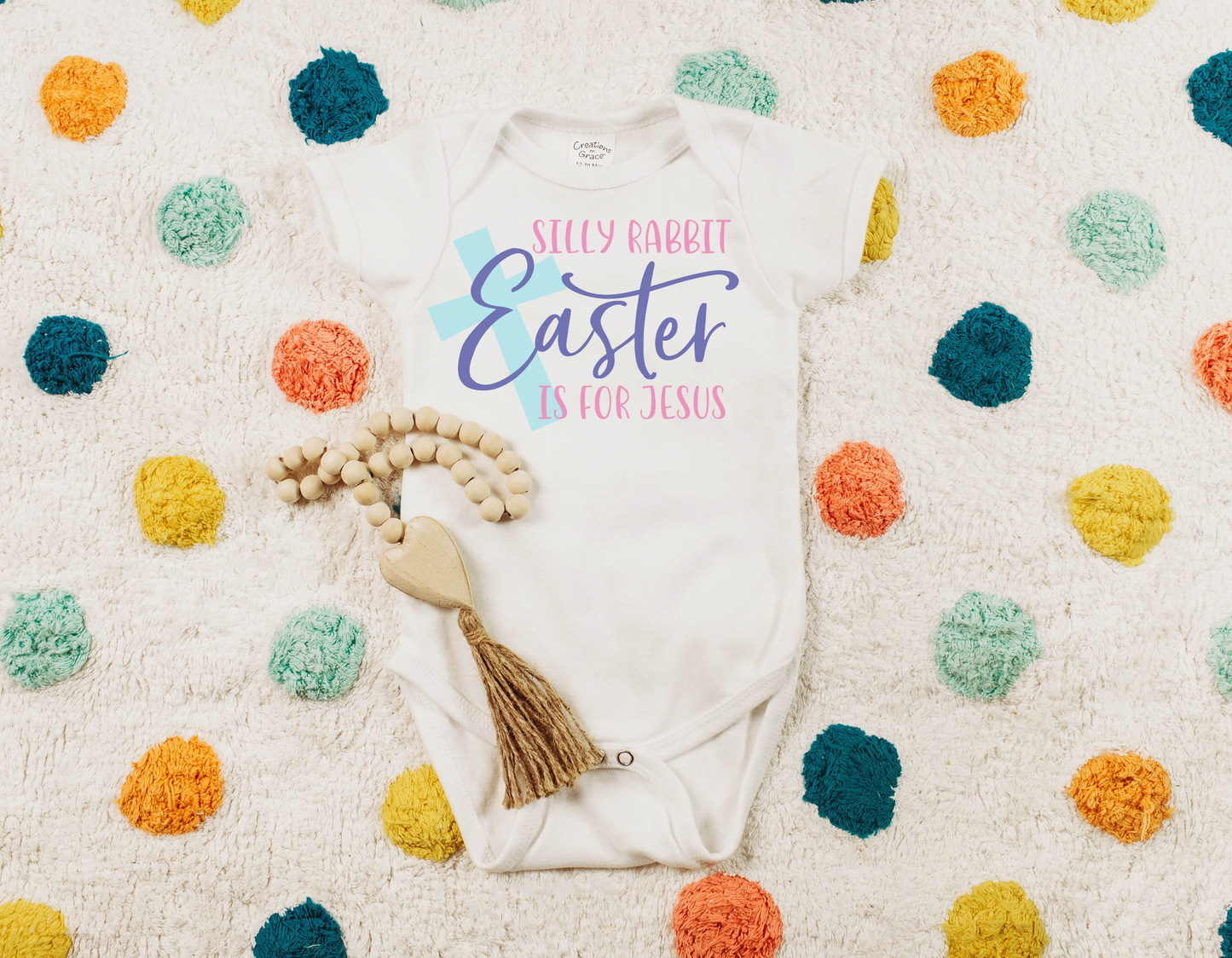 Get Your Kids in the Easter Spirit with Our 'Silly Rabbit, Easter Is for Jesus' Shirts: Perfect for Celebrating the True Meaning of Easter