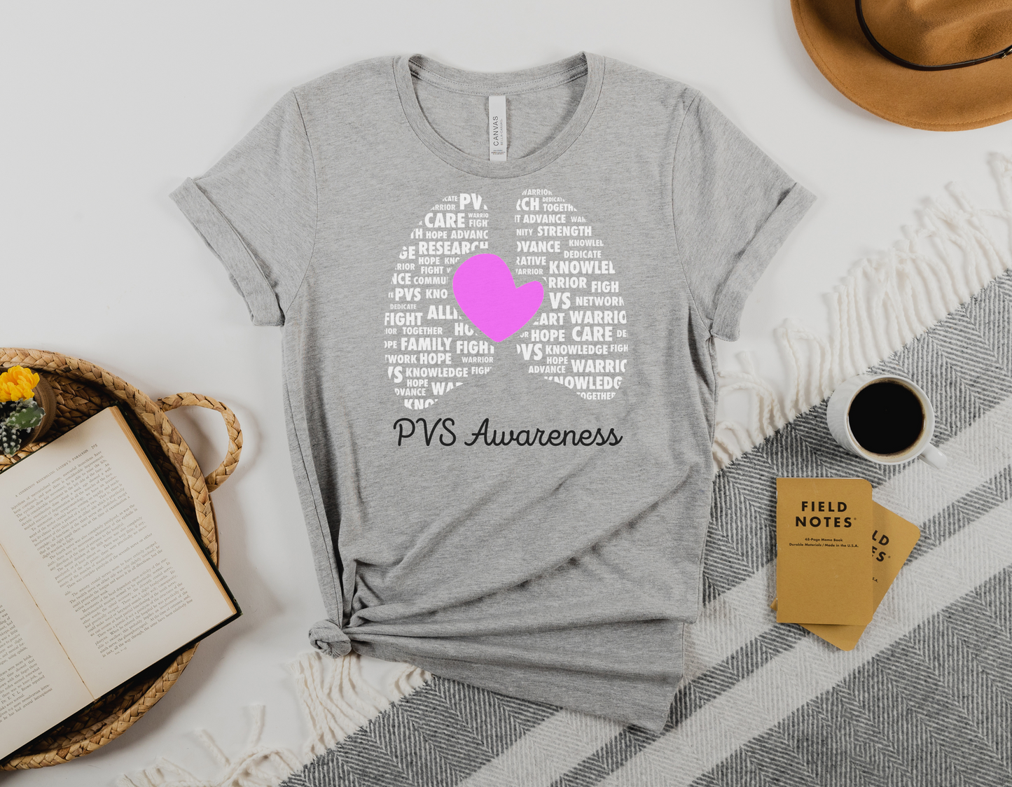 Raise PVS Awareness with a Thoughtful and Stylish T-Shirt