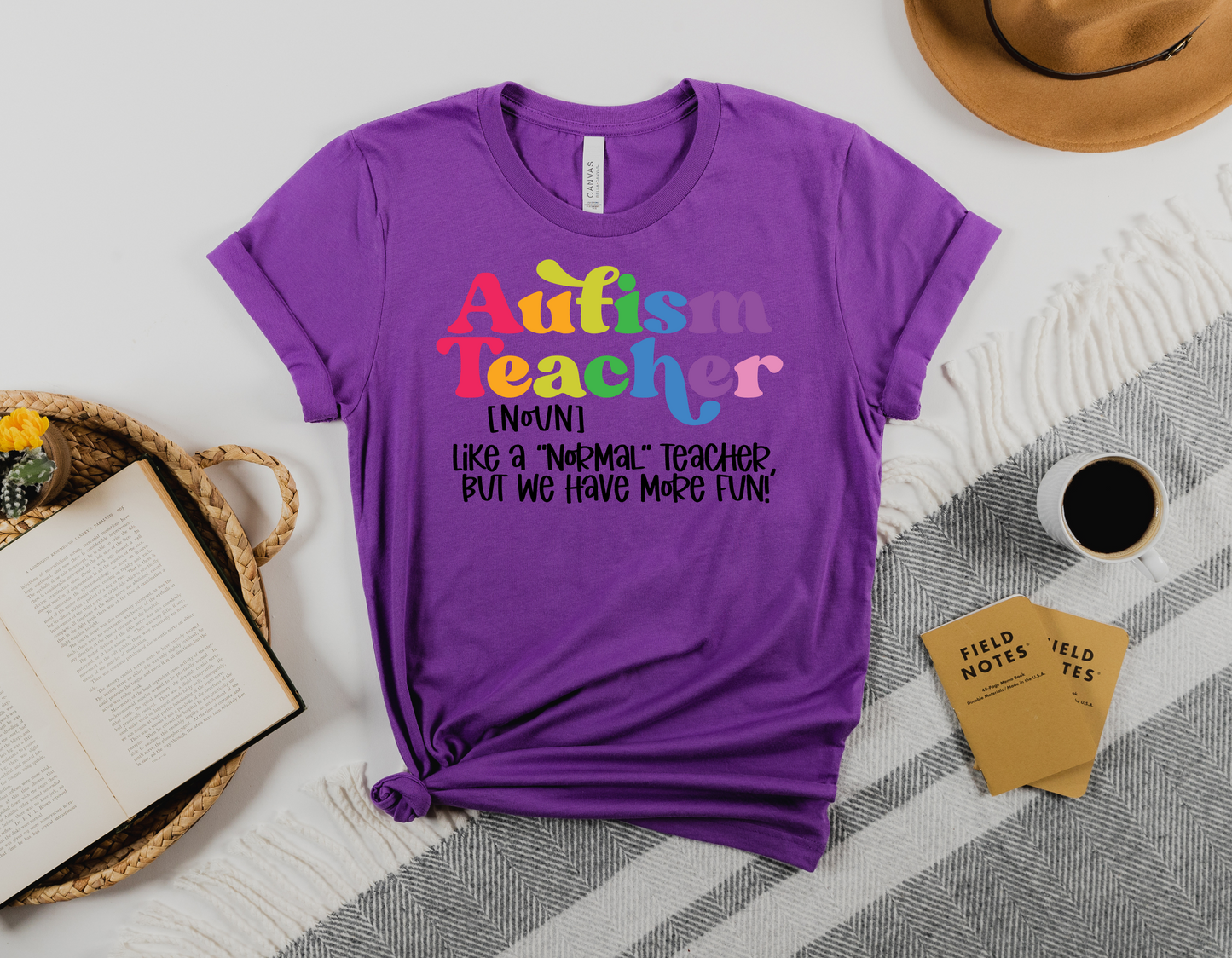 Celebrate Diversity in the Classroom with Our Colorful Autism Teacher T-Shirt