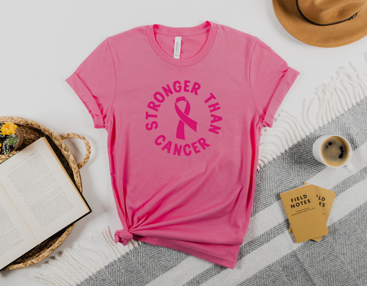 "Stronger Than Cancer" T-Shirt - Inspire with Courage and Hope in the Fight Against Cancer!