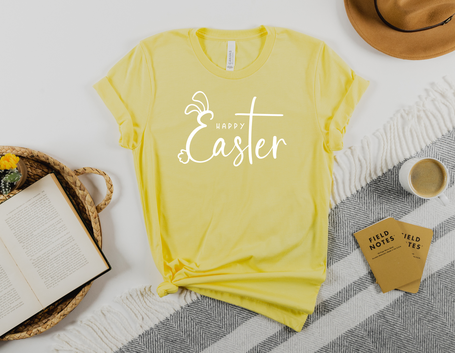 Celebrate Easter in Style with Our Happy Easter Bunny T-Shirt - Perfect for the Whole Family