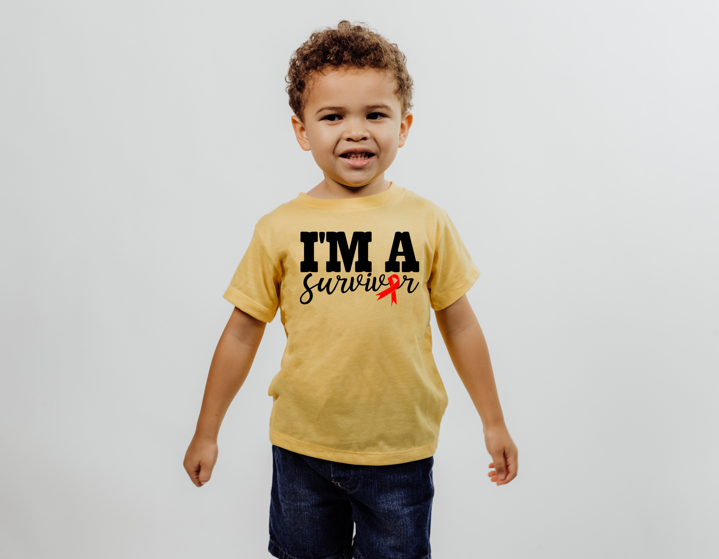 Celebrate Your Strength: Show Your Support for CHD with Our 'I'm A Survivor' CHD Awareness T-Shirts